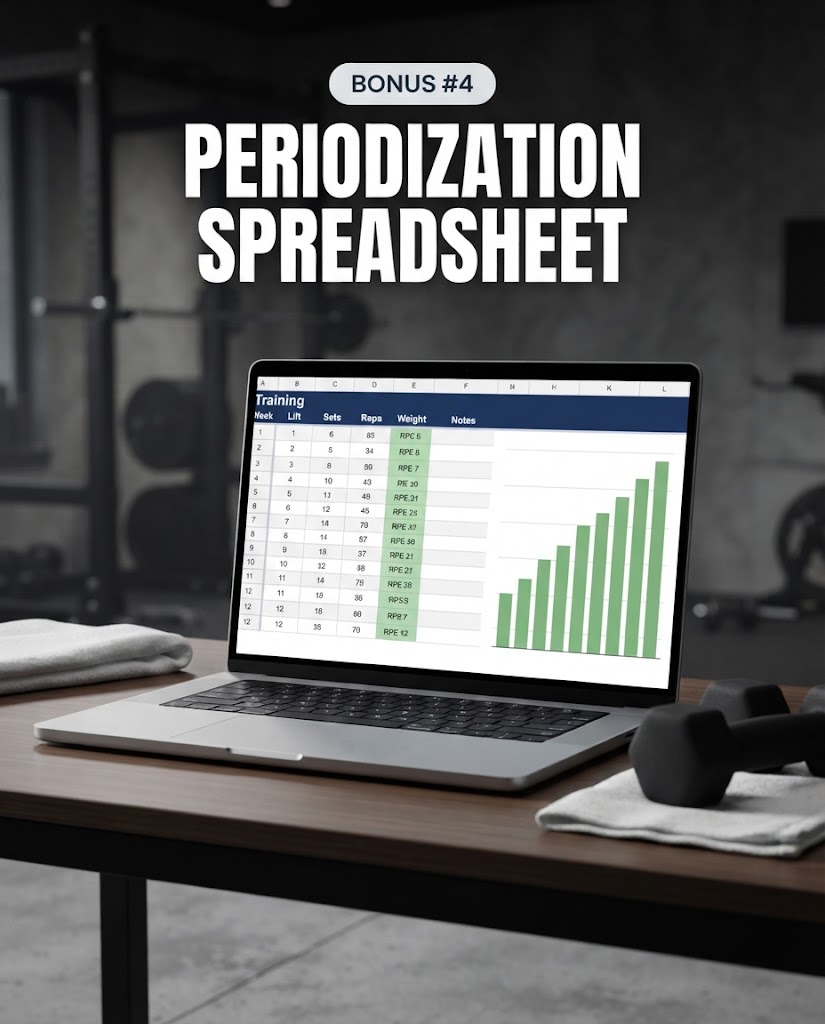Bonus 4 - Automated Periodization Spreadsheet